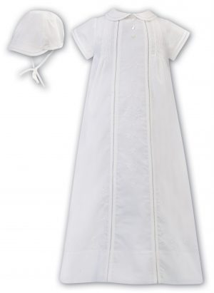 Christening Robe, Slip & Cap
