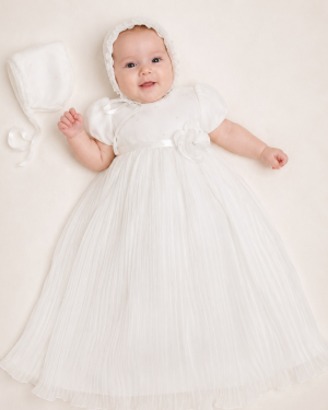 Christening Robe and Bonnet