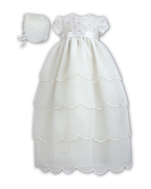 Christening Robe and Bonnet