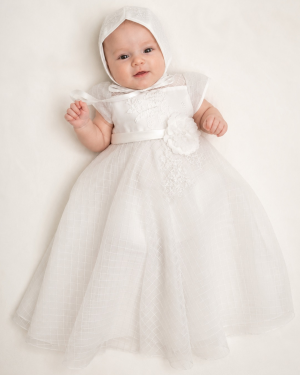 Christening Robe and Bonnet