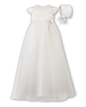 Christening Robe and Bonnet