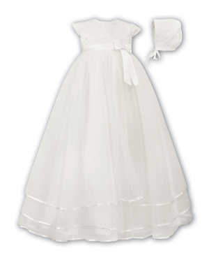 Christening Robe and Bonnet