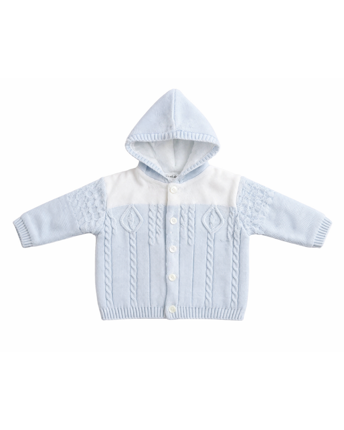 Boys Blue Knitted Jacket
