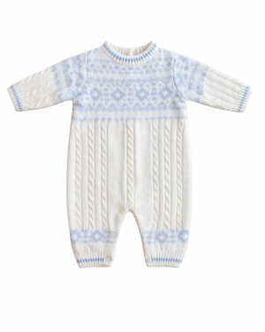 Baby Boys Knitted All In One