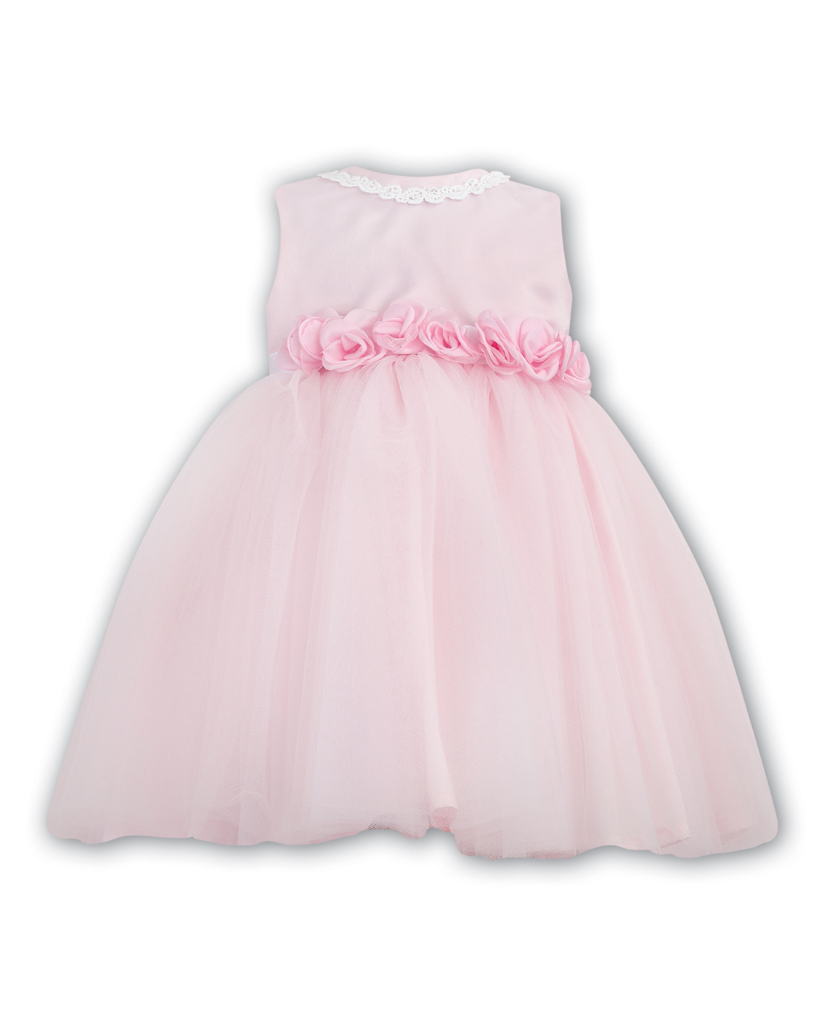 Girls Pink Tulle Occasion Dress