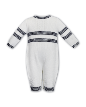 Boys Ivory Knitted All In One